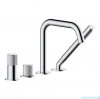 Oltens Hamnes bateria wannowo-prysznicowa 4-otworowa kompletna chrom 34202100